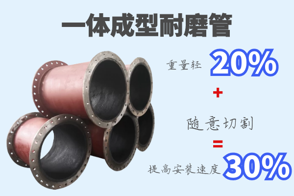 自蔓燃耐磨陶瓷復合管
